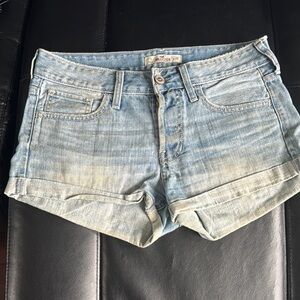 Holister' Light Blue Denim Shorts
